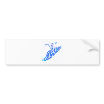 Kayak Carolina Water Bumper Sticker