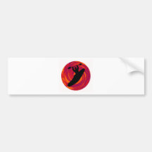 Kayak Cosmic Waters Bumper Sticker