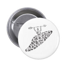 Kayak Fractal Particles Pin