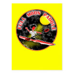 Kayak Full Moon Paddle Post Card
