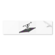 kayak high points bumper sticker
