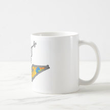 Kayak Hippie Bones Coffee Mugs