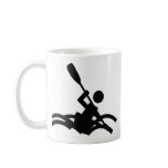 kayak icon coffee mug