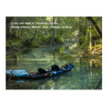 Kayak in Spring Postcard