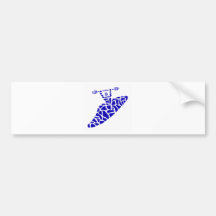 Kayak Kaintuck Waters Bumper Sticker