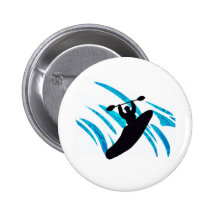 Kayak Kayaker Kayaking Pin