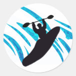 Kayak Kayaker Kayaking Stickers