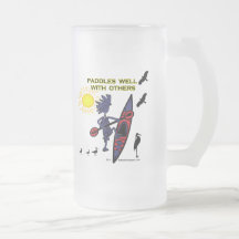 Kayak Paddles Well With Others II Coffee Mug