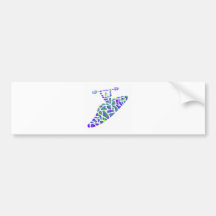 Kayak Pigeon Homage Bumper Sticker
