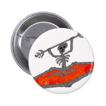 Kayak Red Bones Button