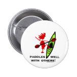 Kayak Shirt, Kayak Gift, Bumper Sticker and more! Button