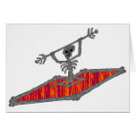Kayak So Delight Greeting Cards