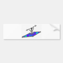 Kayak souls ride bumper sticker