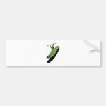 Kayak The Bump Bumper Sticker