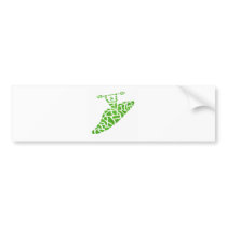 Kayak the Green Bumper Sticker