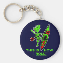 Kayak This Is How I Roll II Key Chain
