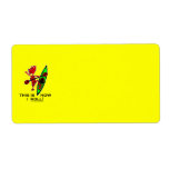 Kayak This Is How I Roll II Personalized Shipping Label