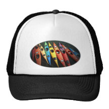 Kayak Time Mesh Hats