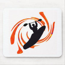kayak Waters Rising Mousepad