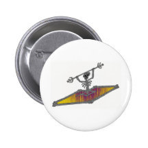 Kayak Yellow Smile Pin