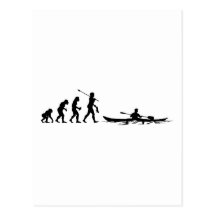 Kayaker Post Cards