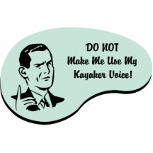 Kayaker Voice Photo Cutouts