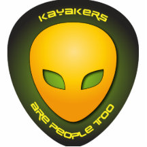 Kayakers Are People Too Acrylic Cut Outs