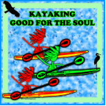 Kayaking Good For The Soul photo sculptures