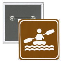 Kayaking Highway Sign Buttons