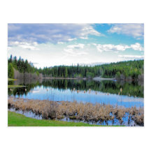 Kayaking Marshall Lake - Boundary B.C. Post Cards