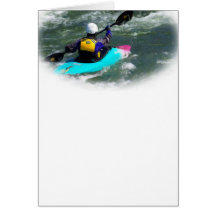 Kayaking On The River Cards