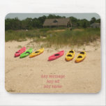 Kayaks on the Beach