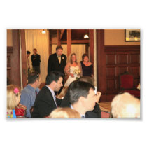 KAYE-HOLDEN WEDDING: DAD, LAURIE, MOM PHOTO PRINT