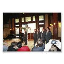 KAYE-HOLDEN WEDDING: GROOM & USHERS PHOTOGRAPHIC PRINT