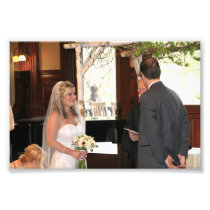 KAYE-HOLDEN WEDDING: LAURIE-GREG OATH PHOTOGRAPHIC PRINT