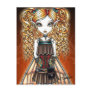 "Kayla" Steampunk Fairy Close Up Postcard