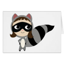Kaylee The Raccoon! Greeting Card