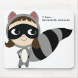 Kaylee the Raccoon mousepads