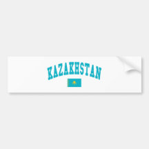 KAZAKHSTAN BUMPER STICKERS