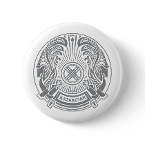 Kazakhstan Coat of Arms Button