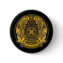 Kazakhstan Coat of Arms Button