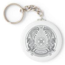 Kazakhstan Coat of Arms Keychain
