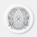 Kazakhstan Coat of Arms Magnet