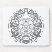 Kazakhstan Coat of Arms Mousepad
