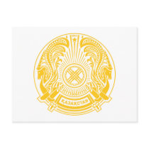 Kazakhstan Coat of Arms Postcard