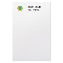 Kazakhstan Coat of Arms Custom Stationery