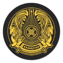 Kazakhstan Coat of Arms Sticker