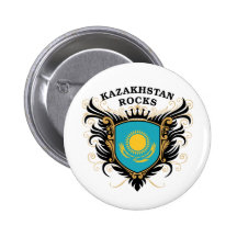 Kazakhstan Rocks Button