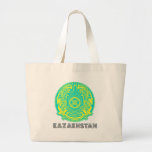 Kazakhstani Emblem Canvas Bags
