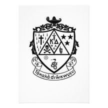 KD Crest Custom Invites